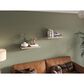 Hearth and Haven Ecco32" Floating Wall Shelf in Old Pine (Set of 2), , large