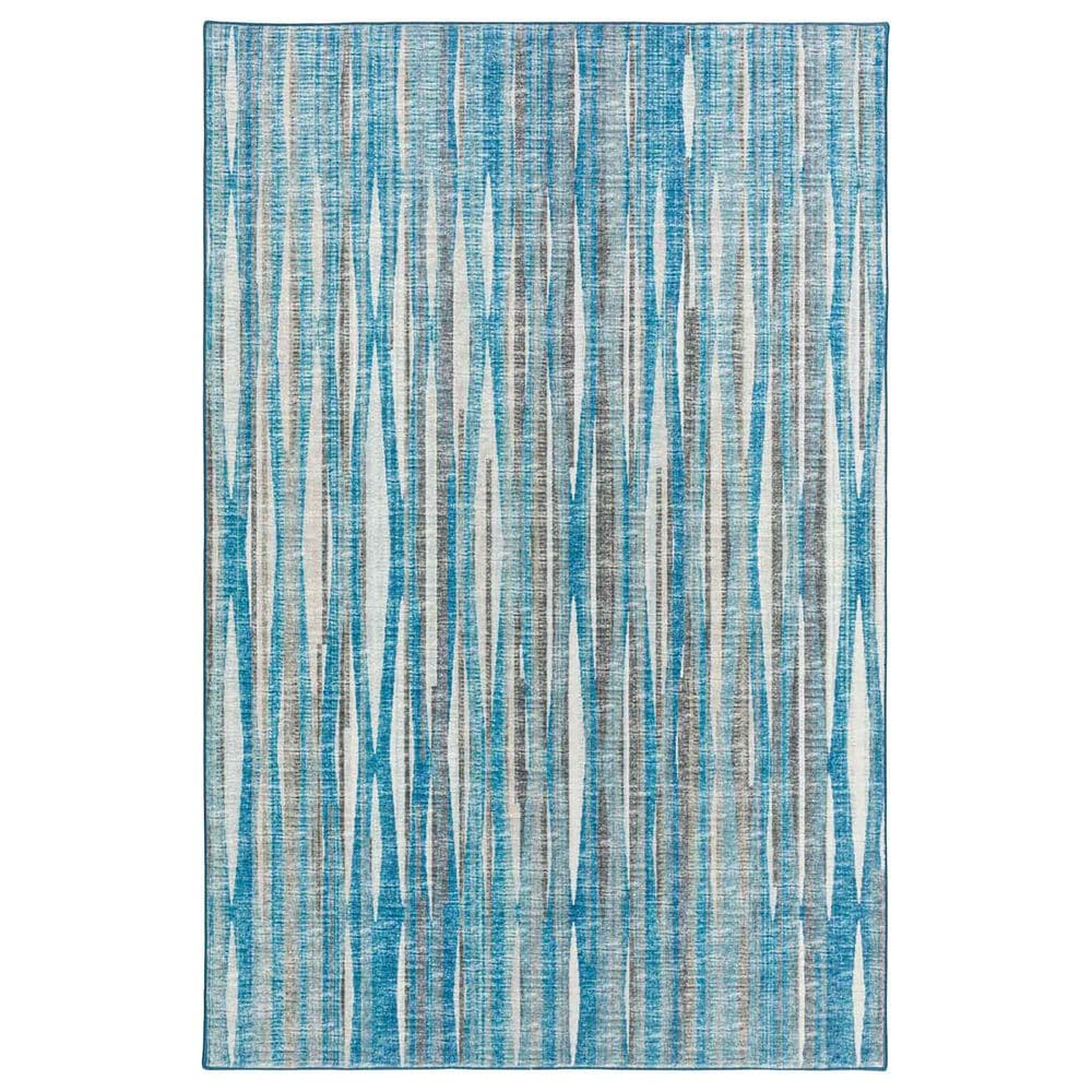 Dalyn Rug Company Amador 6" Round Sky Indoor/Outdoor Area Rug, , large