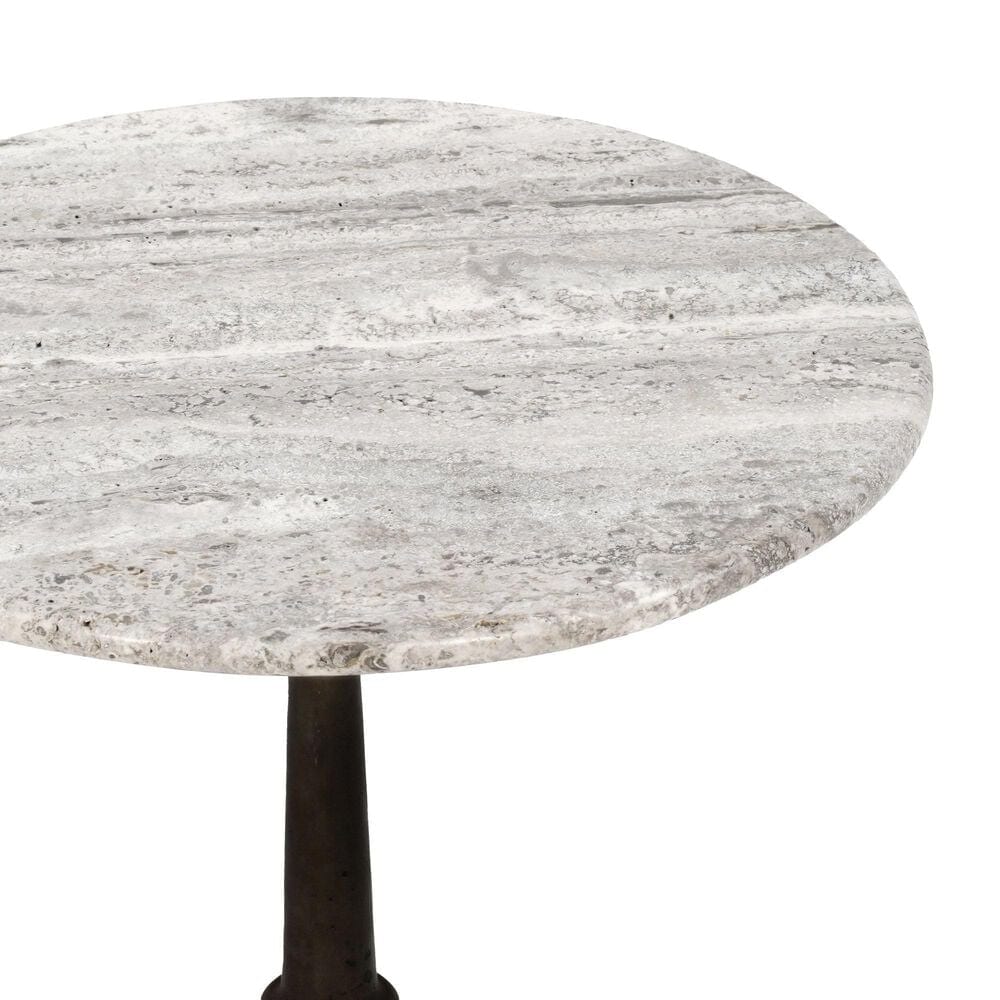 Slatehouse Versant Accent Table in Antique Bronze and Silver, , large