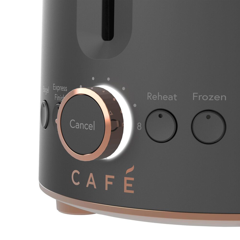 Cafe Specialty 2-Slice Toaster in Matte Black, , large