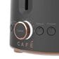 Cafe Specialty 2-Slice Toaster in Matte Black, , large
