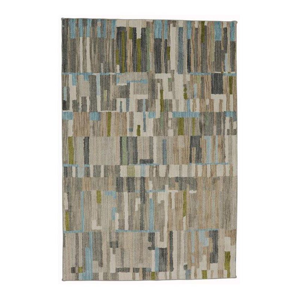 Mohawk Muse Bacchus 91017 8" x 11" Lagoon Area Rug, , large