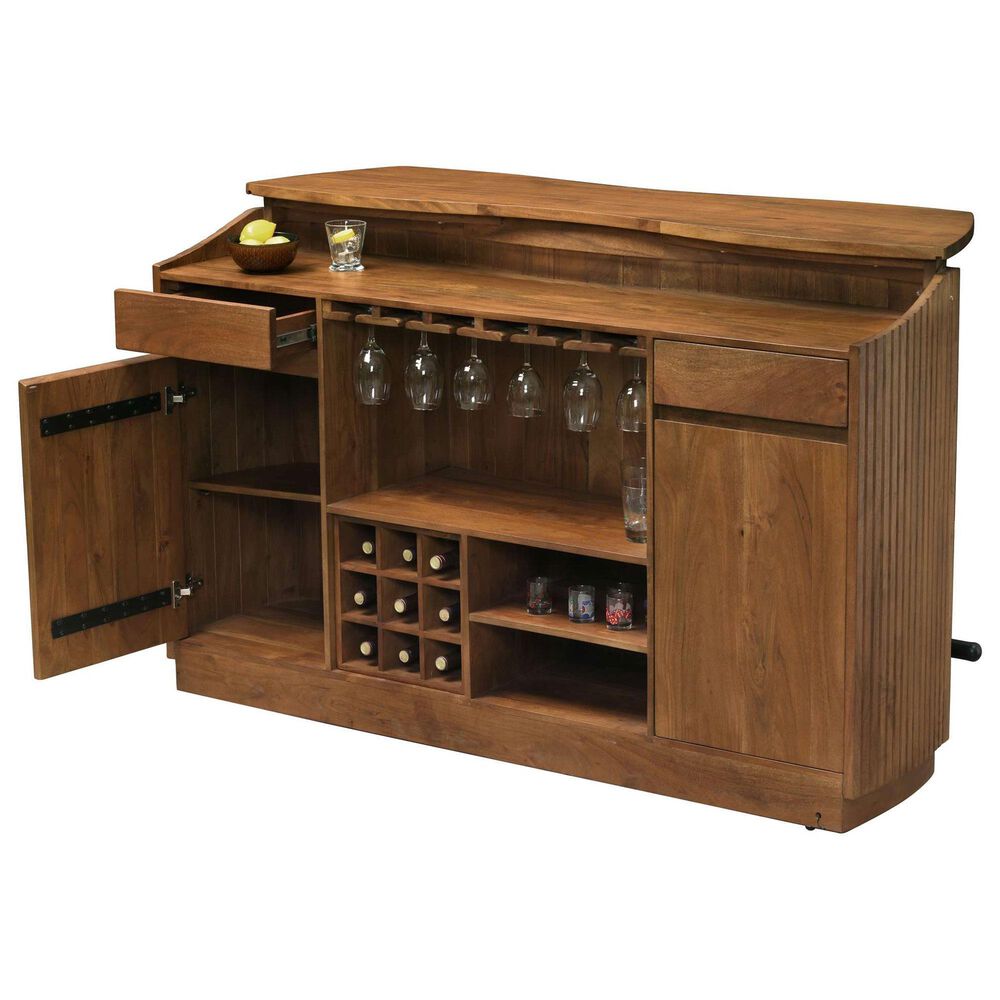Howard Miller Thorin Counter Bar in Light Brown Matte, , large