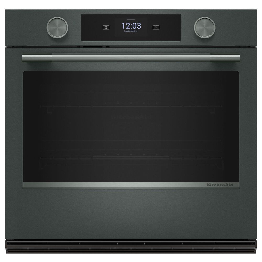 KitchenAid 2-Piece Kitchen Package with Juniper 30" Smart Single Wall Oven and Black 30" Induction Cooktop, , large