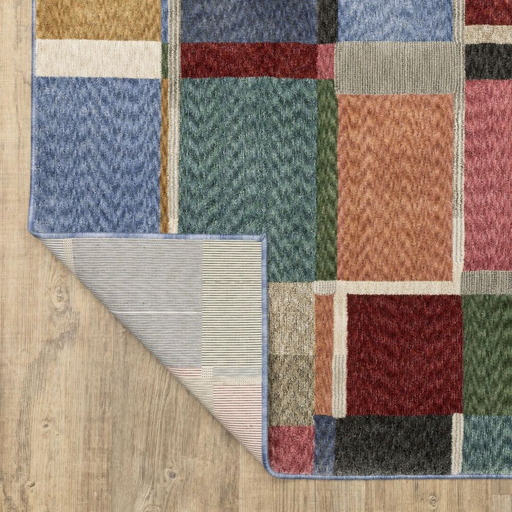 Oriental Weavers Tisdell TIS05 Multicolor 2'3" x 7'6" Runner, , large