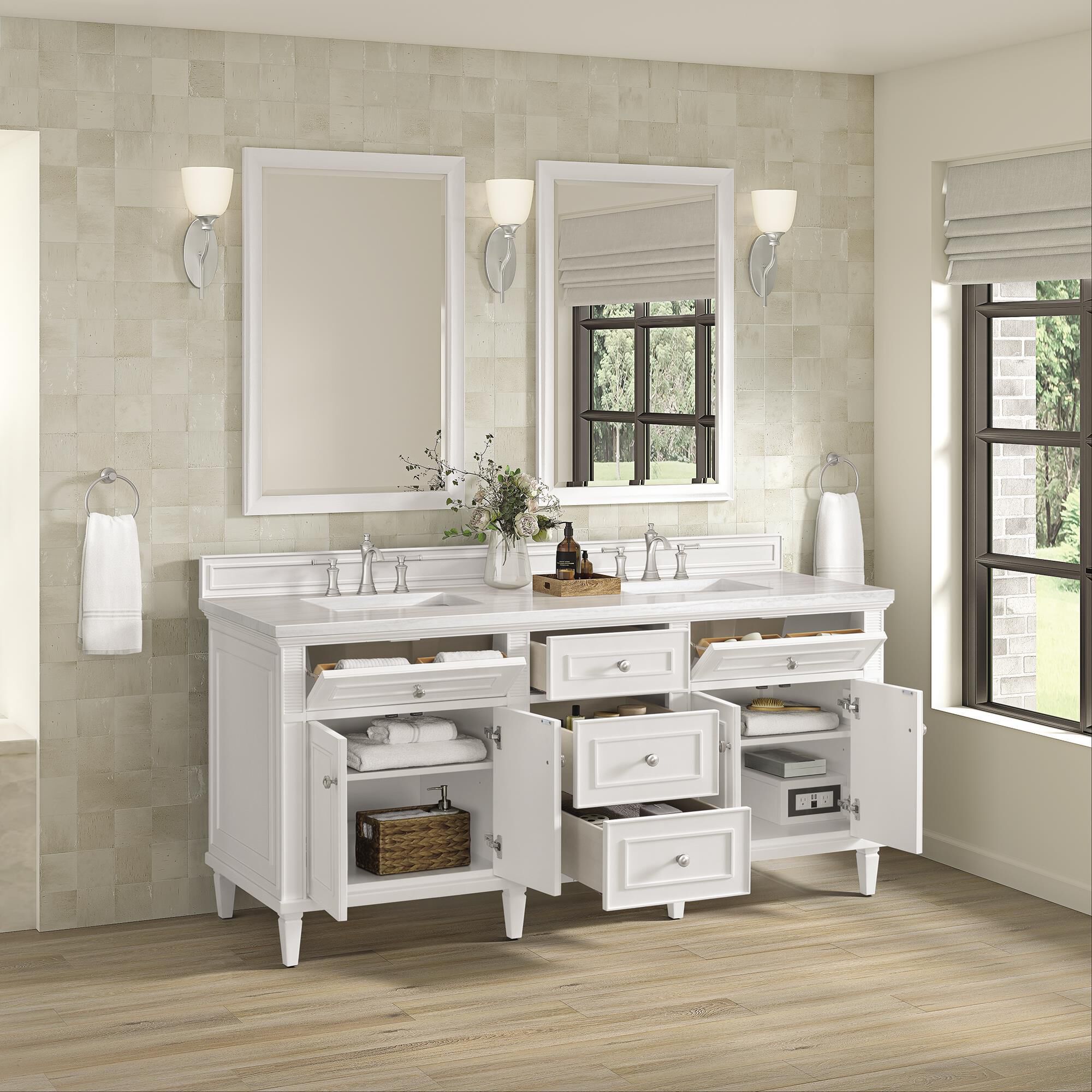 Diontre+Vanity+Set+with+LED+
