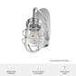 Hunter Starklake 1-Light Wall Sconce in Chrome, , large