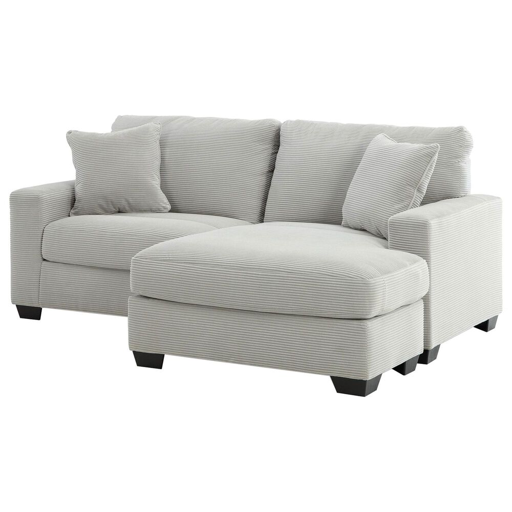 Ashley Greenbriar Stationary Sofa Chaise in Smoke, , large