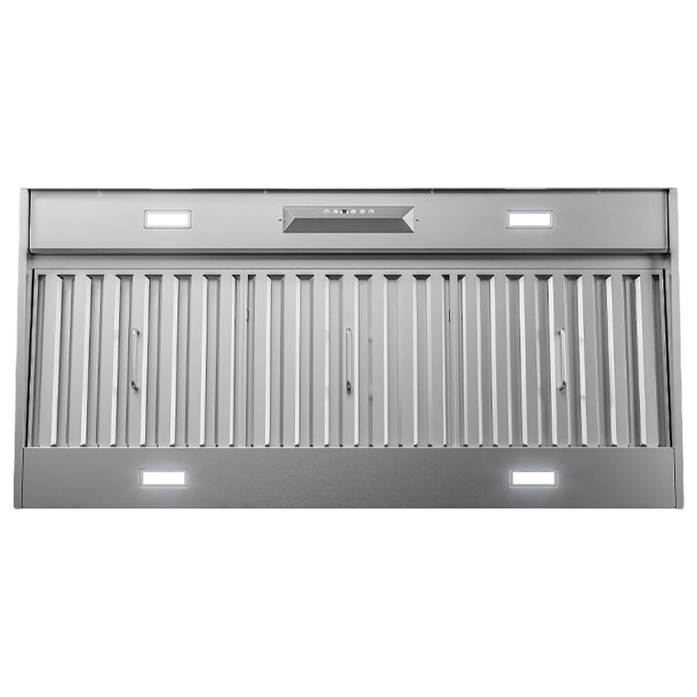 Zephyr Monsoon II 48&quot; Range Hood Insert with Blower in Stainless Steel, , large