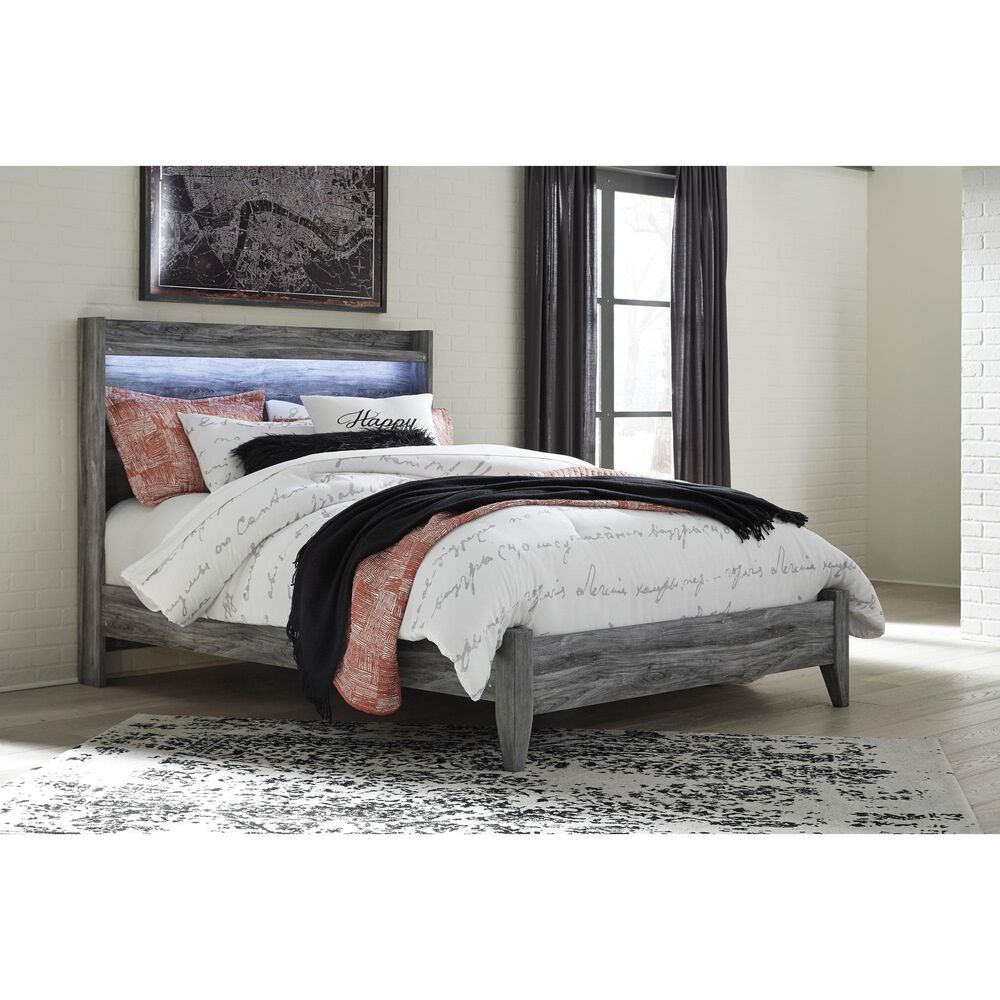 Ashley Baystorm 5-Piece Queen Bedroom Set in Gray, , large