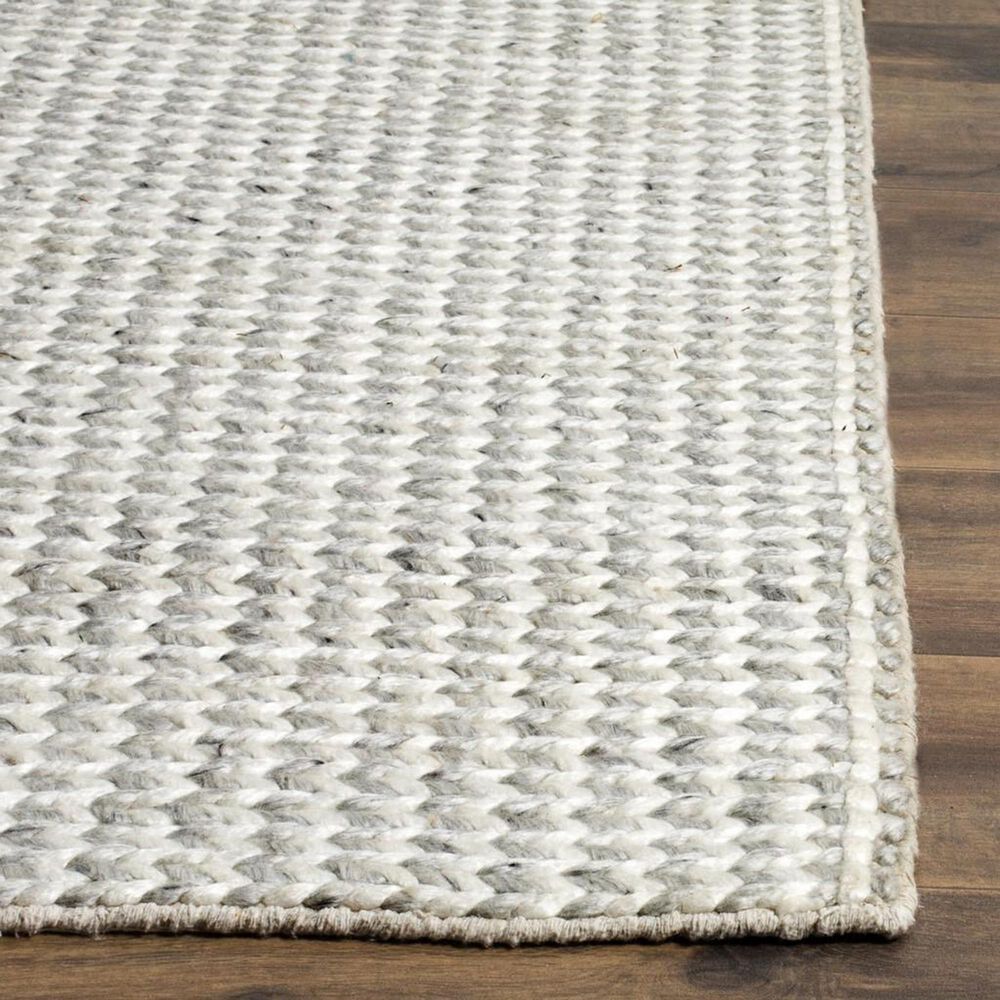 Safavieh Natura 2&#39;3&quot; x 10&#39; Ivory and Silver Runner, , large