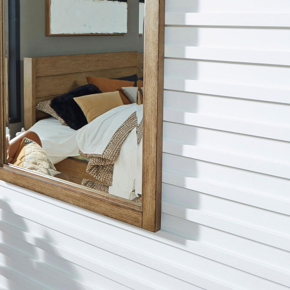 Homestyles Big Sur Mirror in Oak, , large