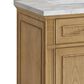 James Martin Vanities Lorelai 60" Double Bathroom Vanity in Light Natural Oak with 3 cm Eternal Jasmine Pearl Silestone Top, Rectangular Sinks and FreePower Wireless Charger, , large