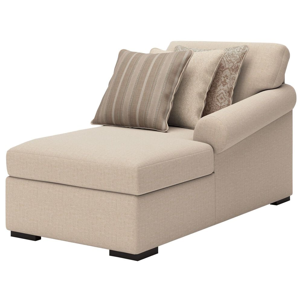 Ashley LadyMae 4-Piece Stationary Right Facing Sectional with Chaise in Twill, , large