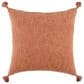 Rizzy Home 20"" x20" Down Filled Pillow in Terra Cotta, , large
