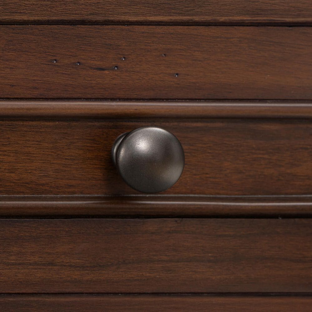 Riva Ridge Arlington Display Cabinet in Classic Brown, , large