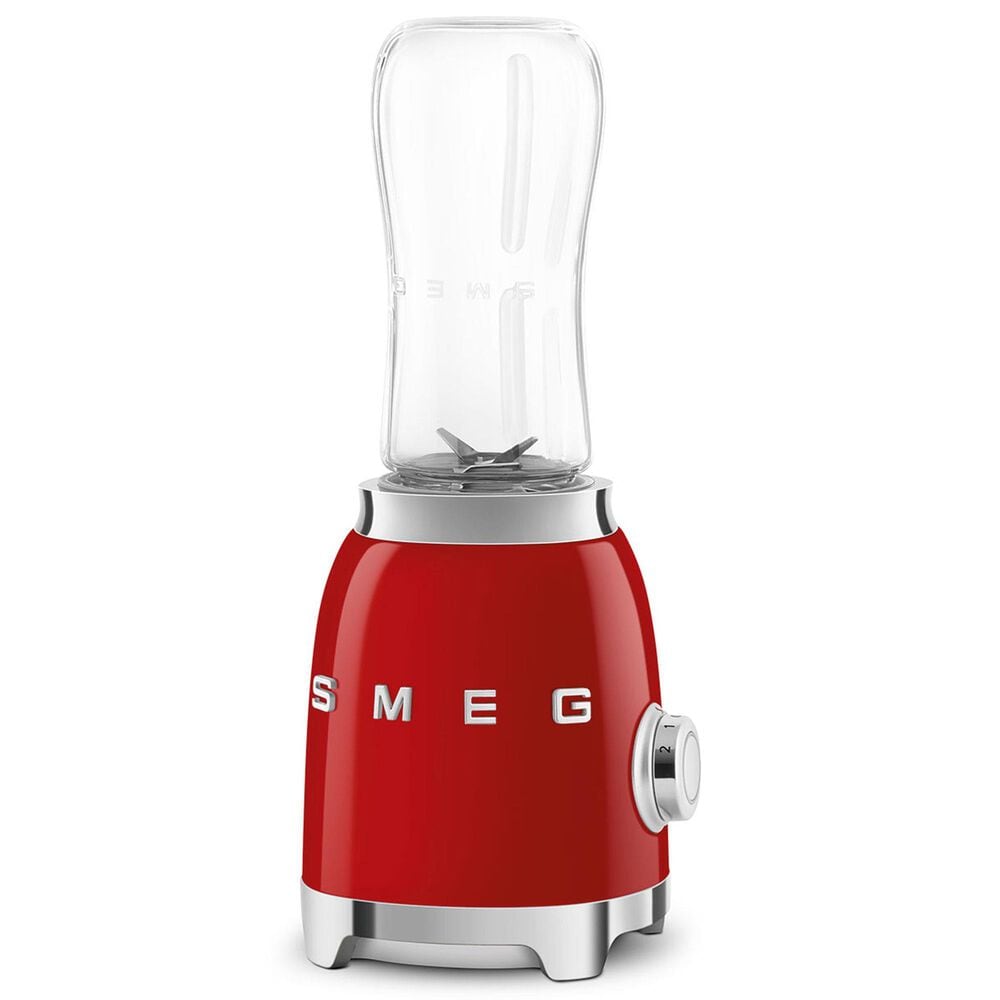 Smeg 2-Speed Personal Blender in Red and Chrome, , large