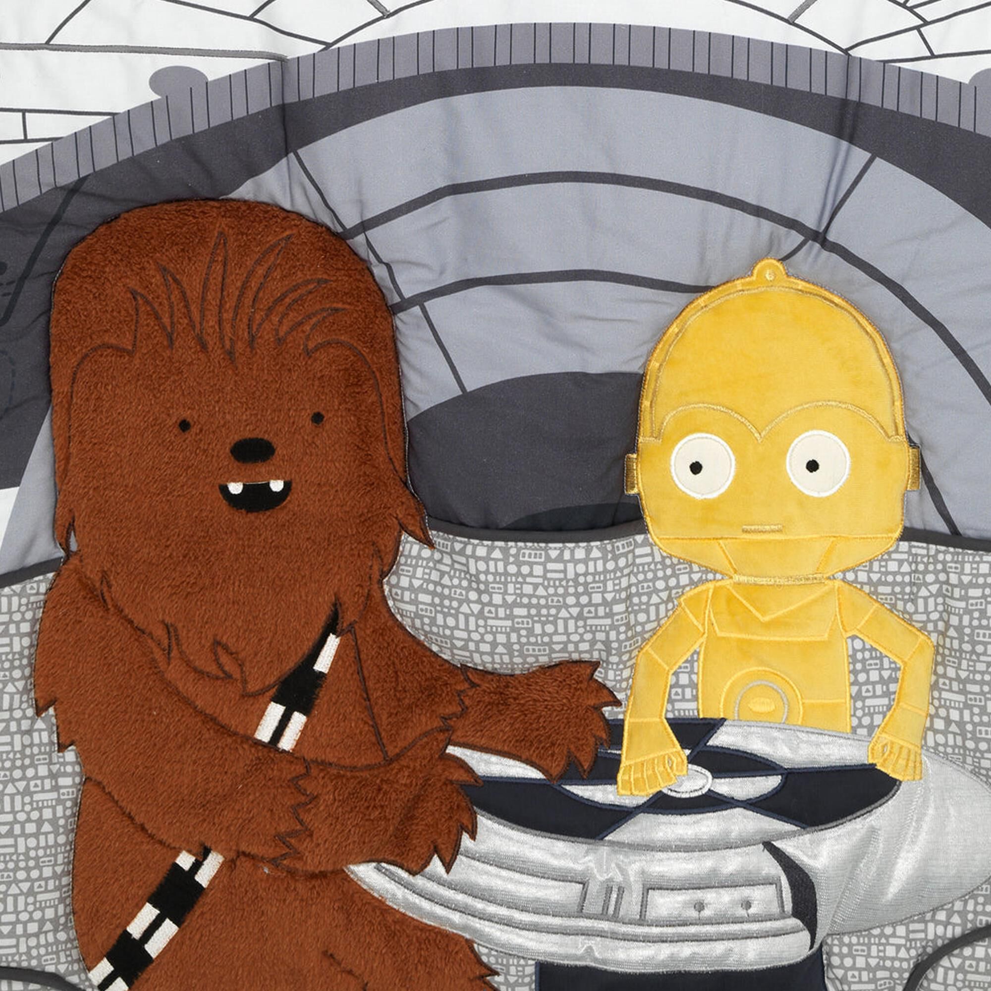 Star wars store crib bedding set