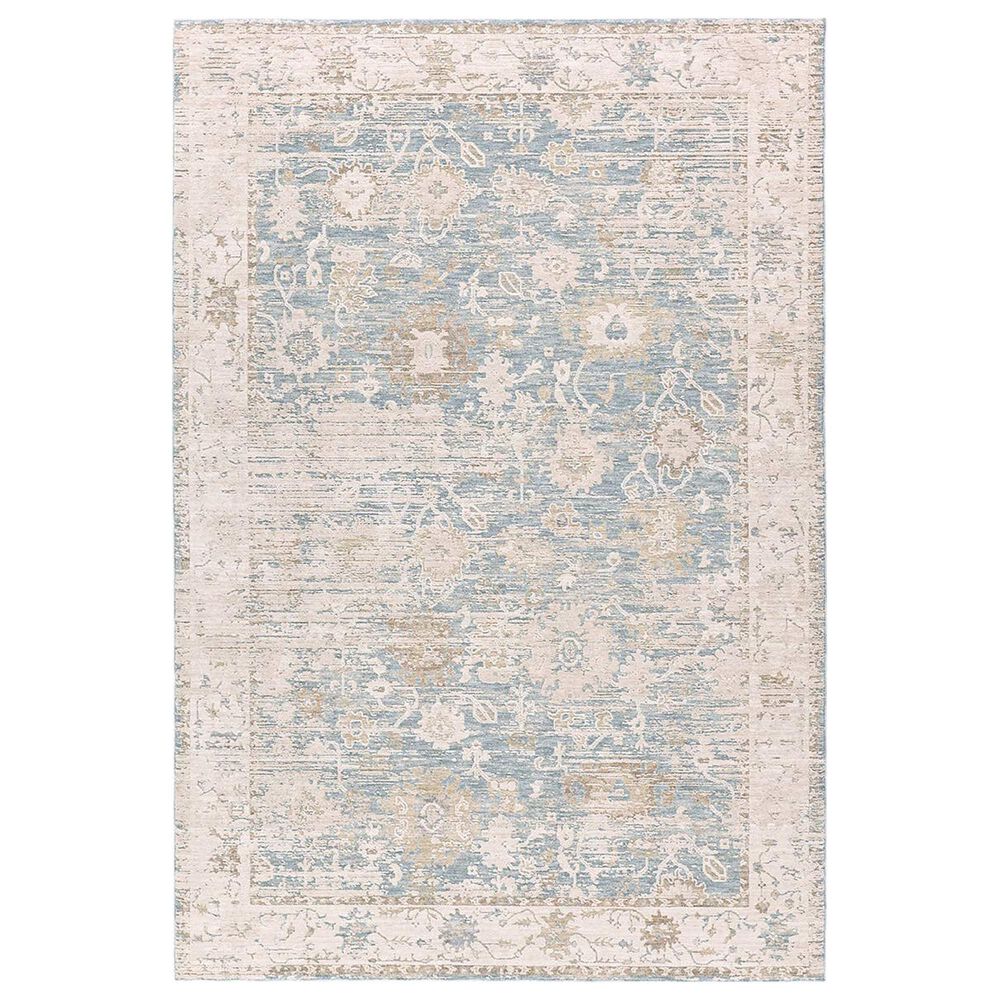 Jaipur Zarif Lupine Tan and Blue 9"6" x 13"6" Area Rug, , large