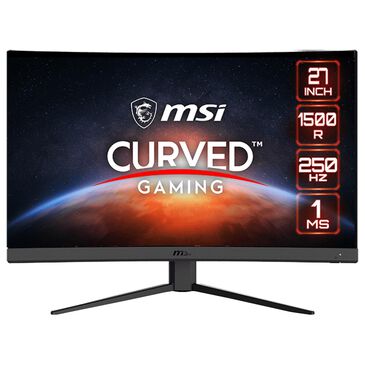 MSI 27" Full HD Curved Gaming LCD Monitor in Black, , large