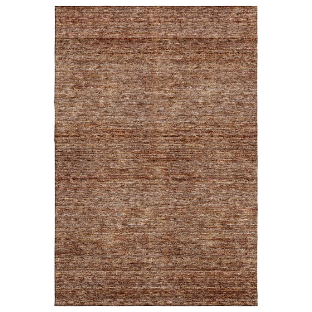 Dalyn Rug Company Soft Essentials Solid Copper 10" x 14" Indoor/Outdoor Area Rug, , large