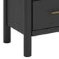 Ashley Cadmori 1-Drawer Nightstand in Matte Black and White, , large