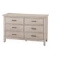 Eastern Shore 6 Drawer Dresser, , large