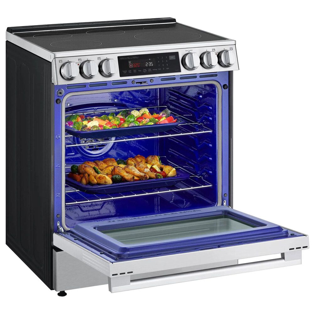 LG 6.3 Cu. Ft. Smart Induction Slide-In Range with InstaView, ProBake Convection, Air Fry and Air Sous Vide in Stainless Steel, , large
