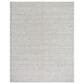 Surya Ariel White and Charcoal 10" x 14 Area Rug, , large