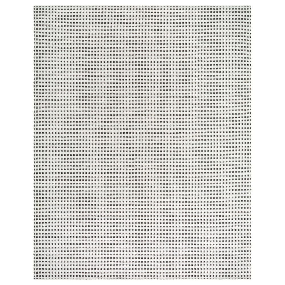 Surya Ariel White and Charcoal 10" x 14 Area Rug, , large
