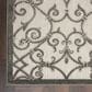 Nourison Aloha 2"3" x 10" Grey and Charcoal Indoor/Outdoor Runner, , large