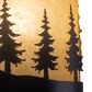 Vaxcel Yosemite 1-Light Tree Wall Sconce in Burnished Bronze, , large