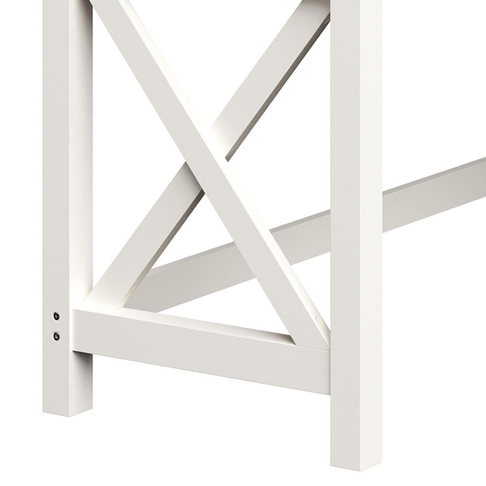 Timberlake L-Shaped Desk in White, , large