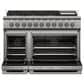 Fisher & Paykel 48" Freestanding Liquid Propan Gas Range with 6 Burners and Griddle in Stainless Steel, , large