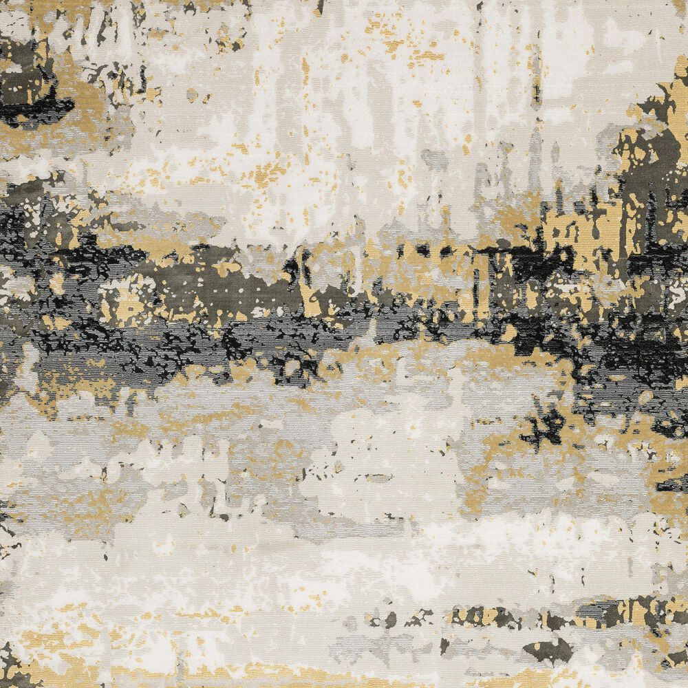 Oriental Weavers Caravan Fading Mink 2061X 6&#39;7&quot; x 9&#39;6&quot; Beige and Gold Area Rug, , large