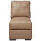 Ashley 3-Piece Leather Sectional in Brown, , large