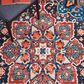 Safavieh Riviera 5"5" x 7"7" Red and Navy Area Rug, , large