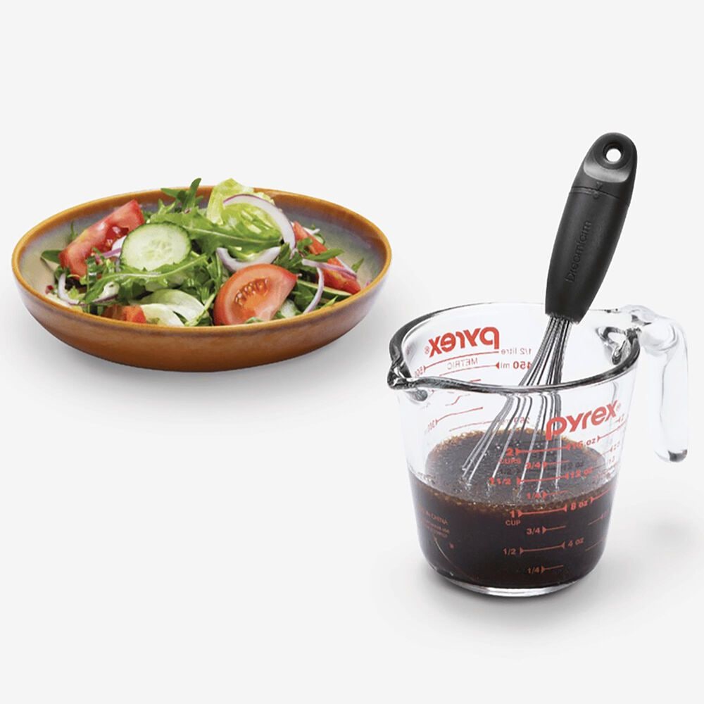 Dreamfarm Mini Flisk Fold Flat Balloon Whisk in Black, , large