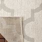 Safavieh Bermuda BMU804A 3" x 5" Ivory and Light Grey Indoor/Outdoor Area Performance Rug, , large