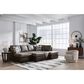 Ashley Castille Way Oversized Accent Ottoman in Fossil, , large