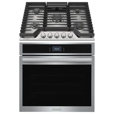 Frigidaire Gallery Gallery 2-Piece Kitchen Package with 30" Gas Cooktop and 30" Single Wall Oven in Stainless Steel, , large