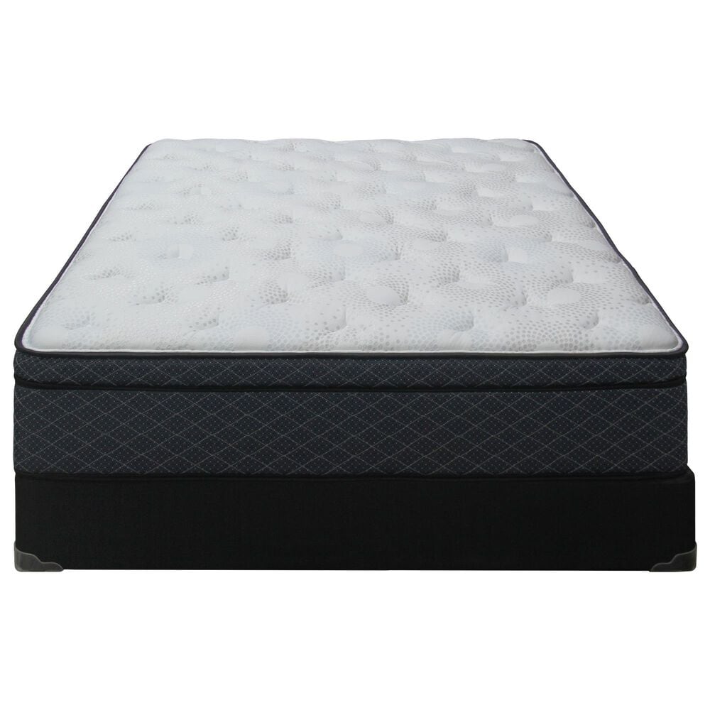 Sleeptronic Oracle Euro Pillowtop California King Mattress with Low Profile Box Spring, , large