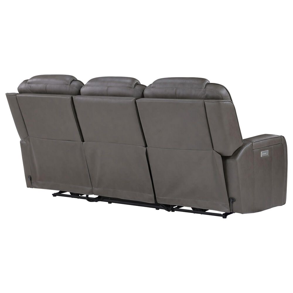 Steve Silver Daniel Triple Power Reclining Sofa in Mossy Gray, , large