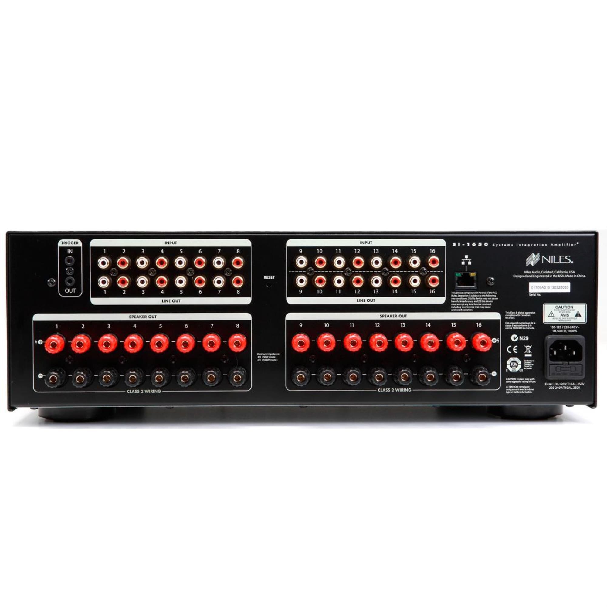Niles Audio 16 Channel Fully IP Configurable Power Amp Nebraska