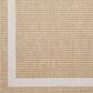 Loloi Easton Wheat and Ivory 2"3" x 3"9" Indoor/Outdoor Area Rug, , large