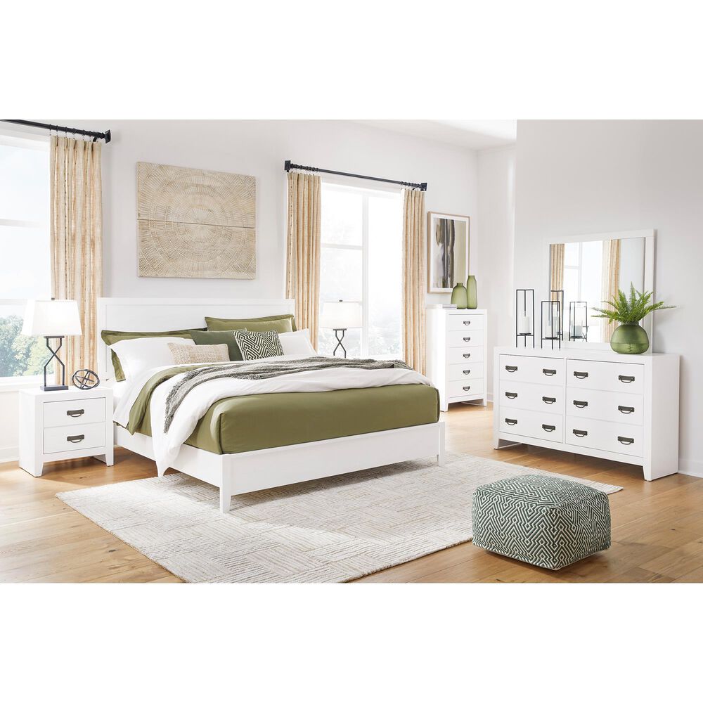 Ashley Binterglen 2-Drawer Nightstand in White, , large