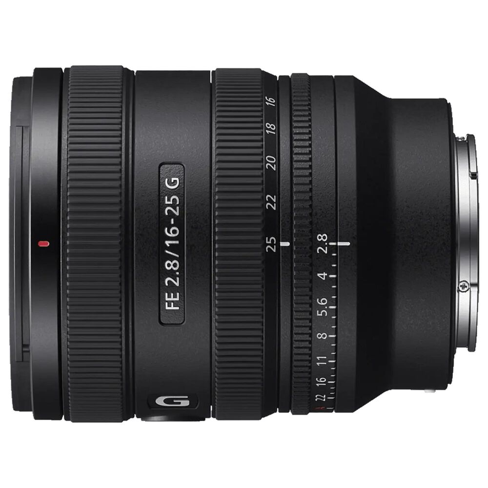 Sony FE 16-25mm F2.8 G Compact Lightweight Wide Zoom Lens in Black, , large