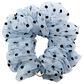 PopSockets Scrunchie Wristlet in Polka Dot Tulle Blue, , large