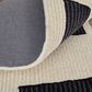 Feizy Maguire 8903F 3"6" x 5"6" Ivory and Black Area Rug, , large