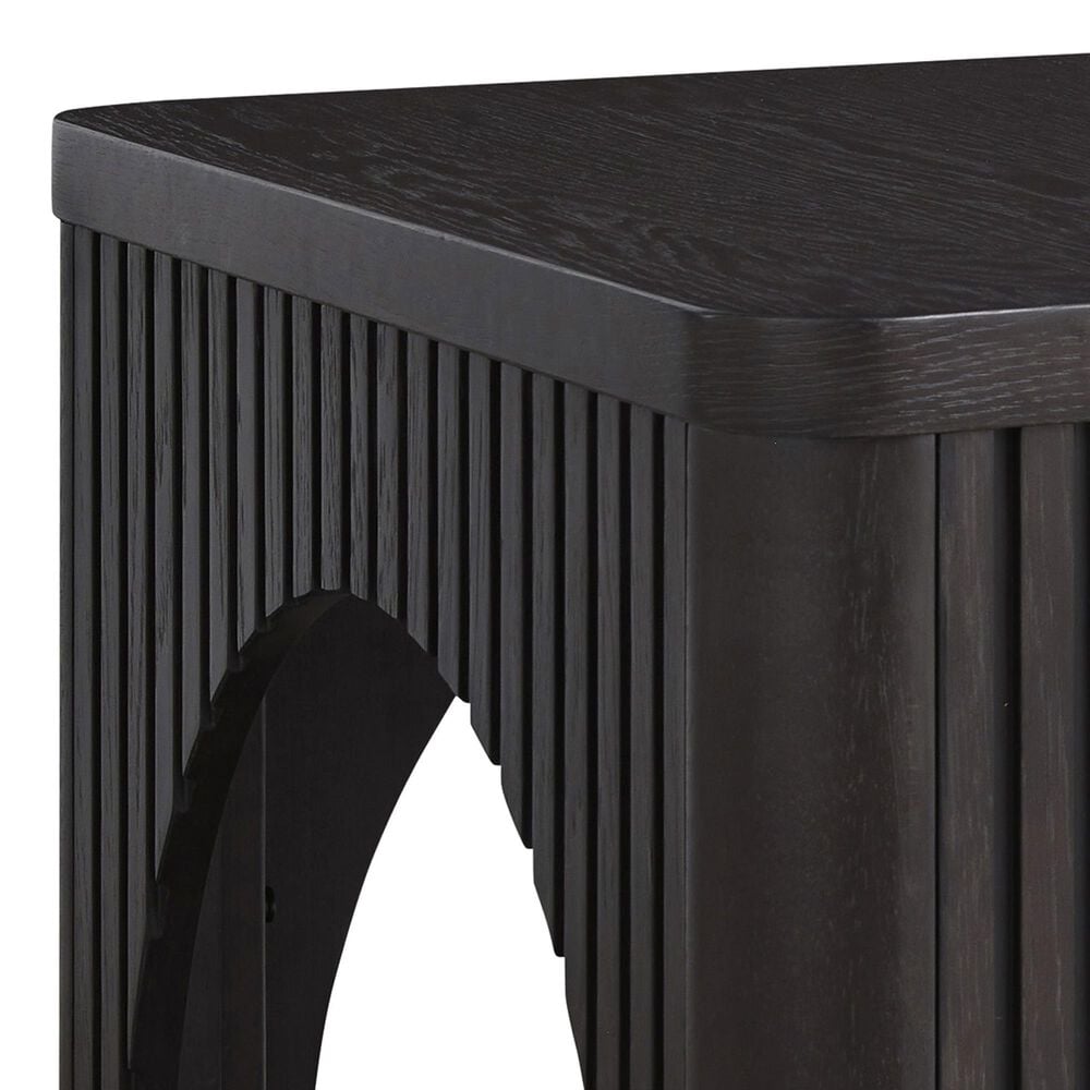 Ashley Yellink Square End Table in Black, , large